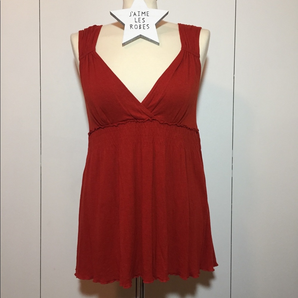 Mossimo Burnt Orange Blouse